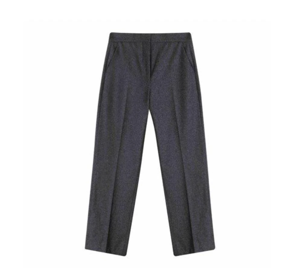 HOUSE OF DAGMAR Judith Flannel Pants - grey 1