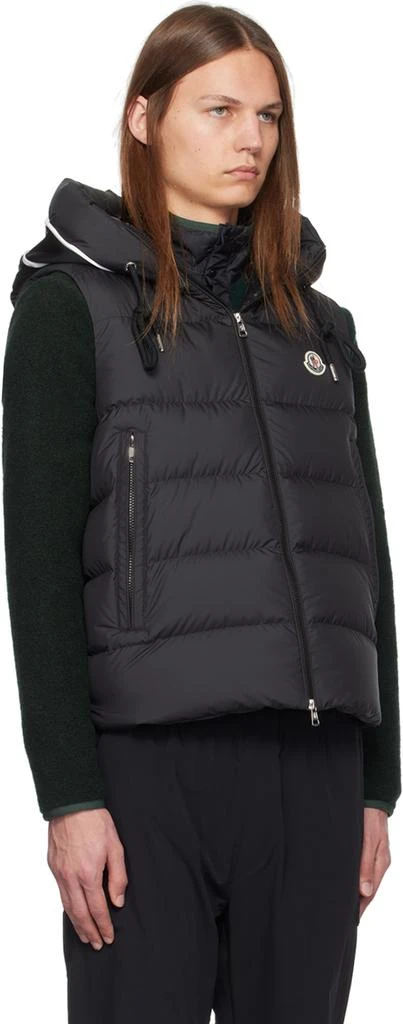 Moncler Black Cardamine Down Vest 2