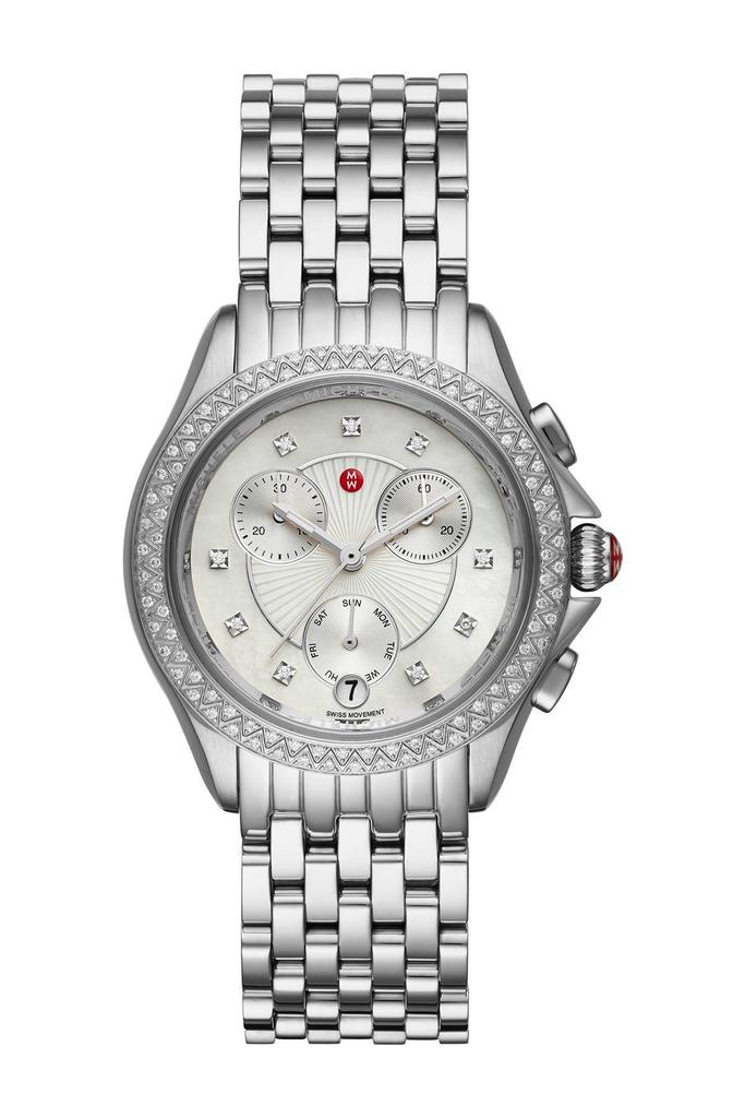 MICHELE Women's Belmore Diamond Accent Bracelet Watch, 37mm - 0.38 ctw
