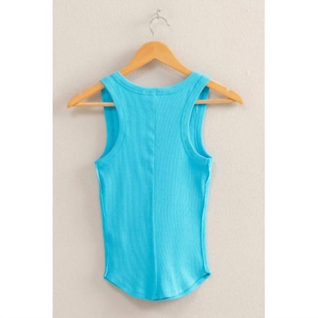 Double Zero Double Zero - Cool & Comfy Ribbed Tank