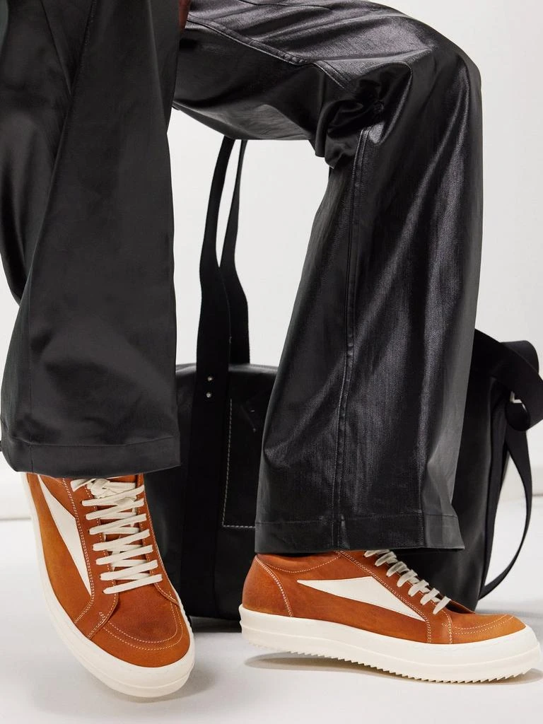 Rick Owens Lido suede low-top trainers 2