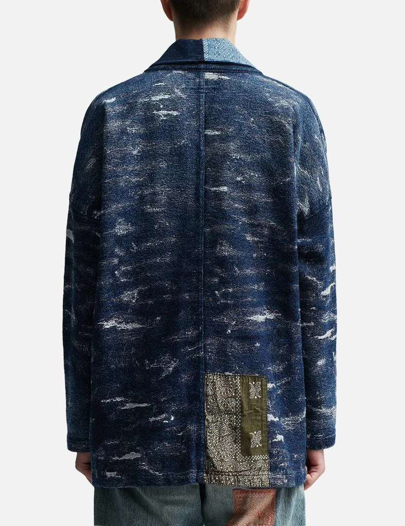 FDMTL JACQUARD DENIM HAORI 2YR WASH (HBX EXCLUSIVE) 4