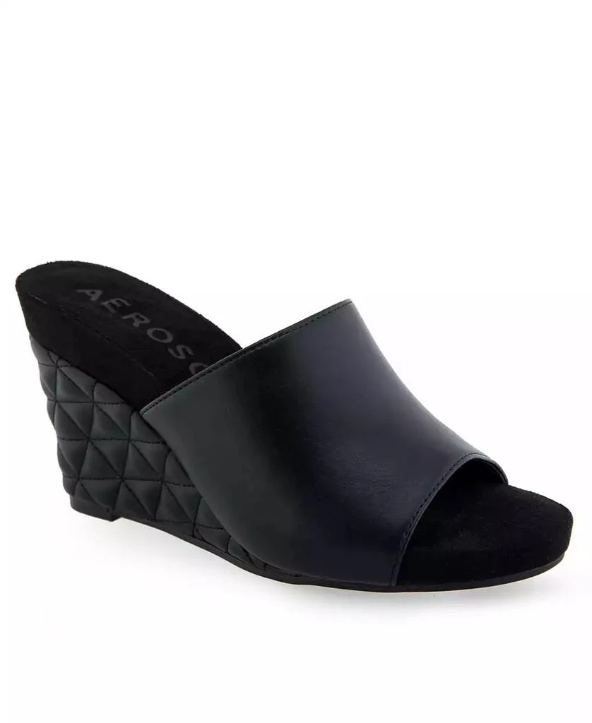 Aerosoles Women's Pierce Open Toe Wedge Sandals 1