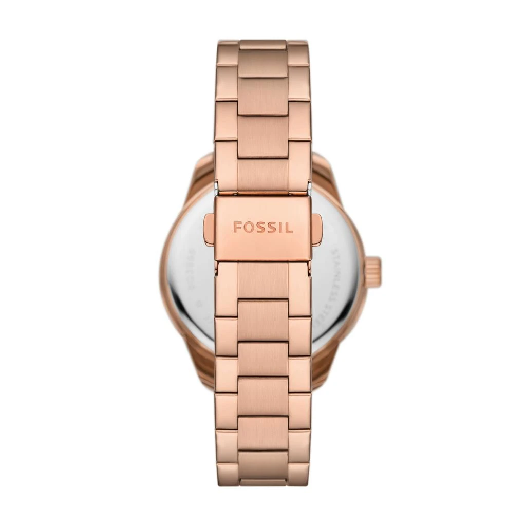 Fossil Women's Dayle Three-Hand, Rose Gold-Tone Stainless Steel Watch 2