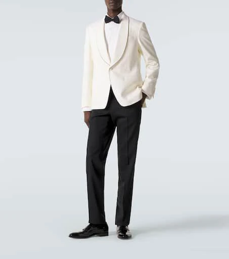 LARDINI Wool tuxedo jacket 2