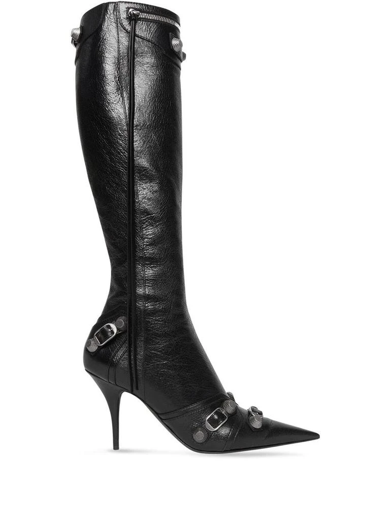 Balenciaga LE CAGOLE LEATHER BOOTS 1