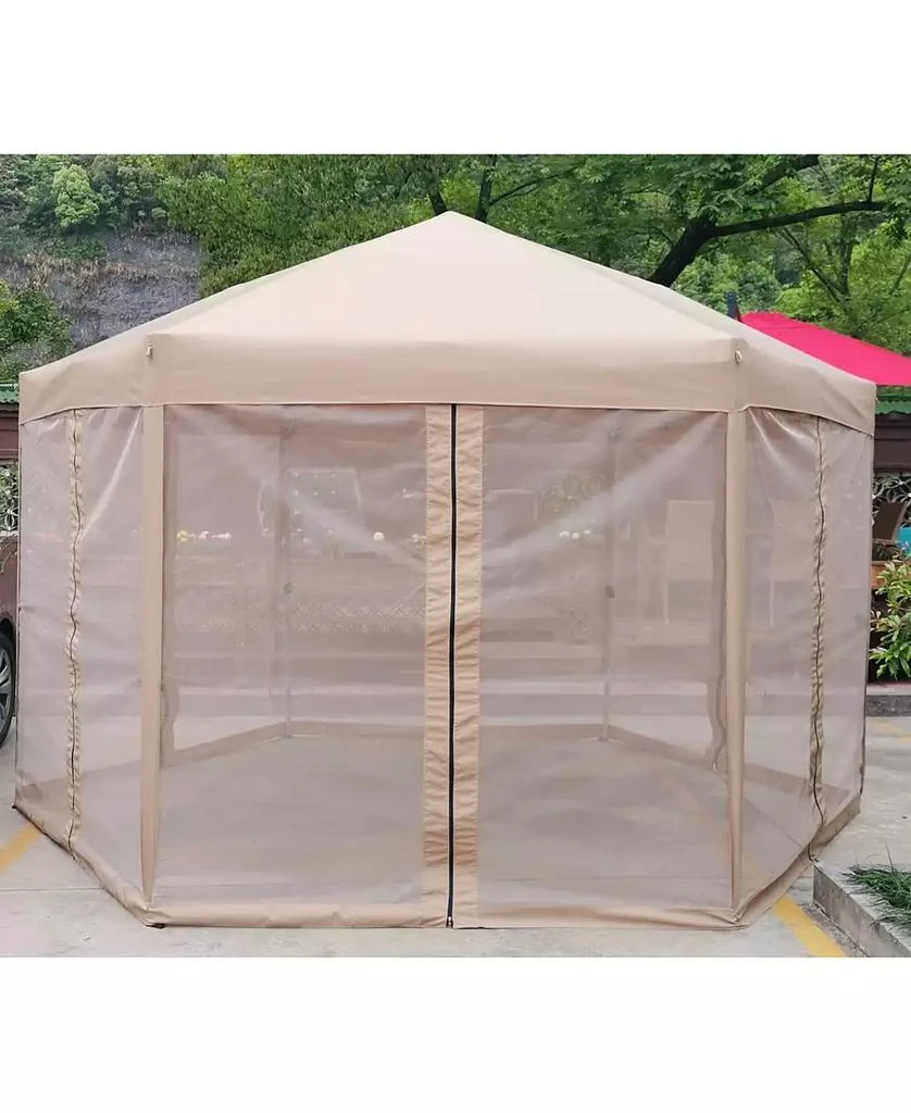 Streamdale Furniture 13 FT. W X 13 FT. D X 9.2FT Pop-Up Gazebo Tent Outdoor Canopy 8