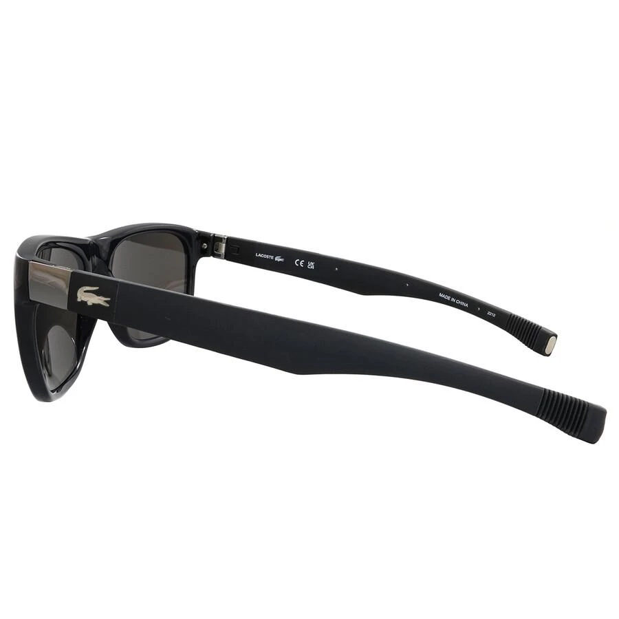 Lacoste Black Square Unisex Sunglasses L664S 001 55 3