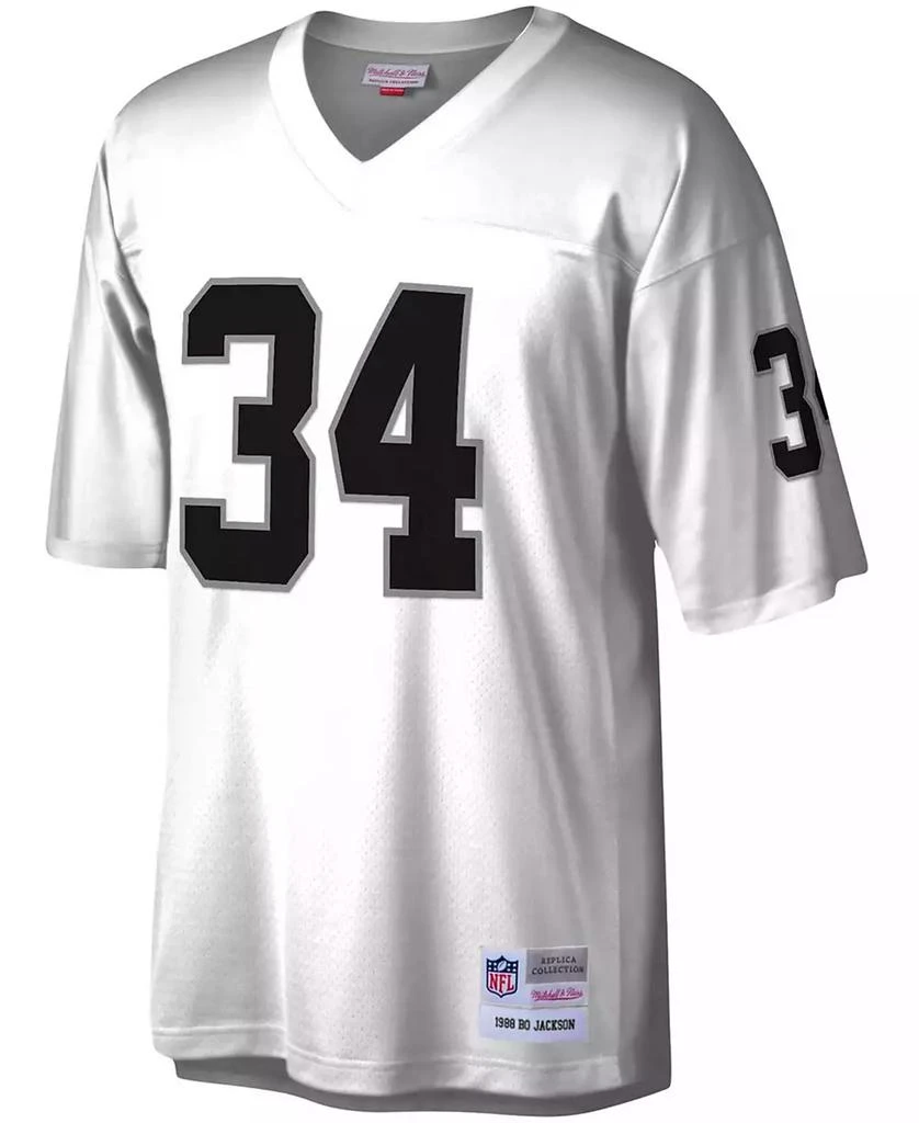 Mitchell and Ness Men's Bo Jackson White Las Vegas Raiders Legacy Replica Jersey 2