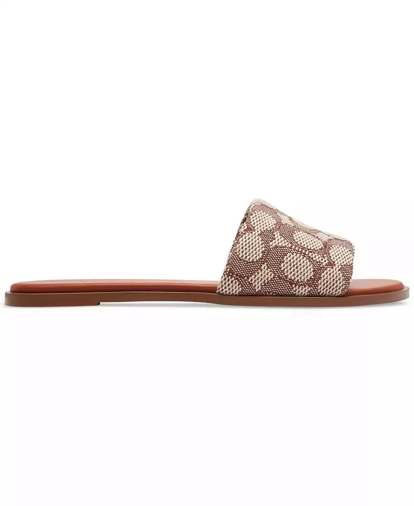 Coach Holly Signature Jacquard Slip-On Slides 2