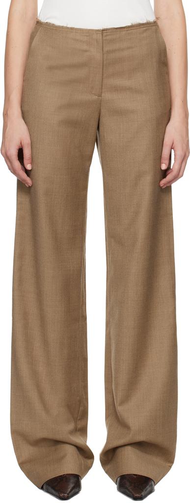 Aya Muse Beige Nai Trousers