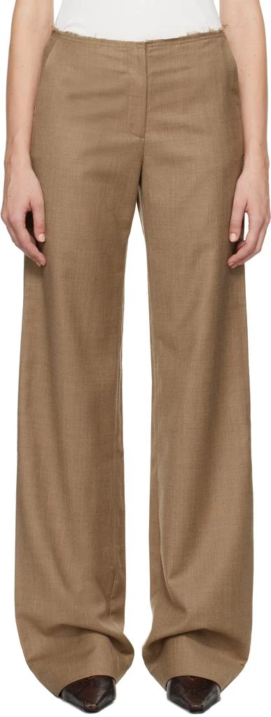 Aya Muse Beige Nai Trousers 1