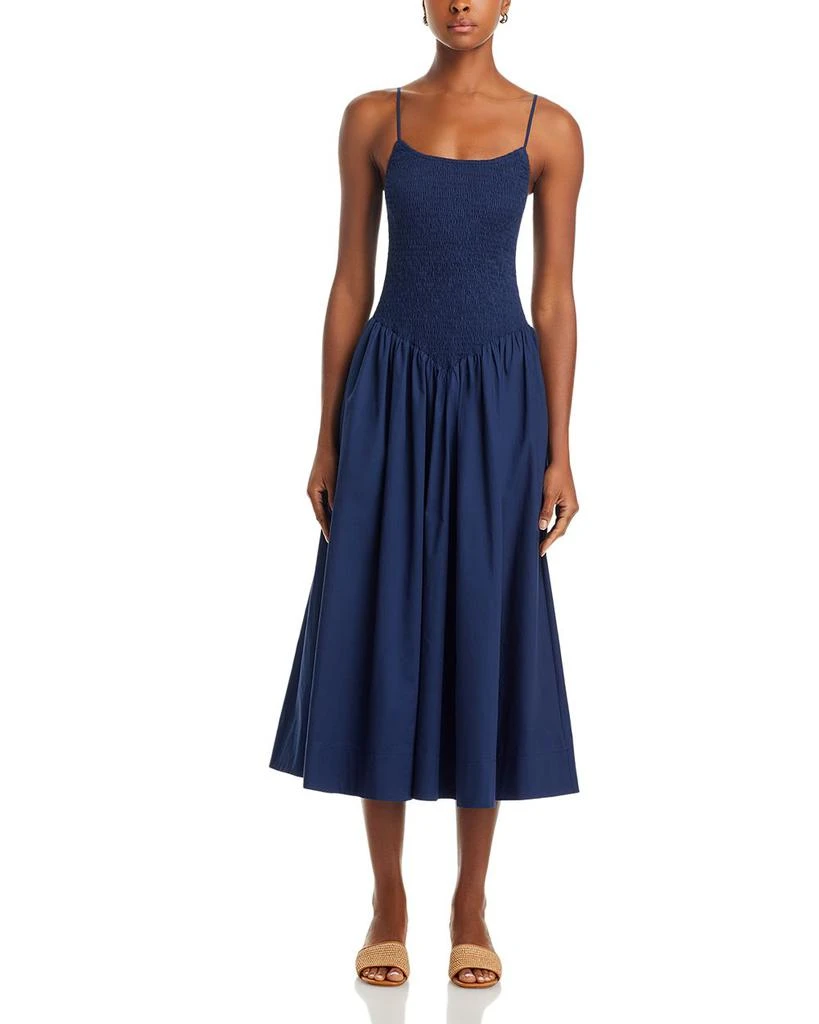 Lucy Paris Hazel Smocked Dropped Waist Dress 7