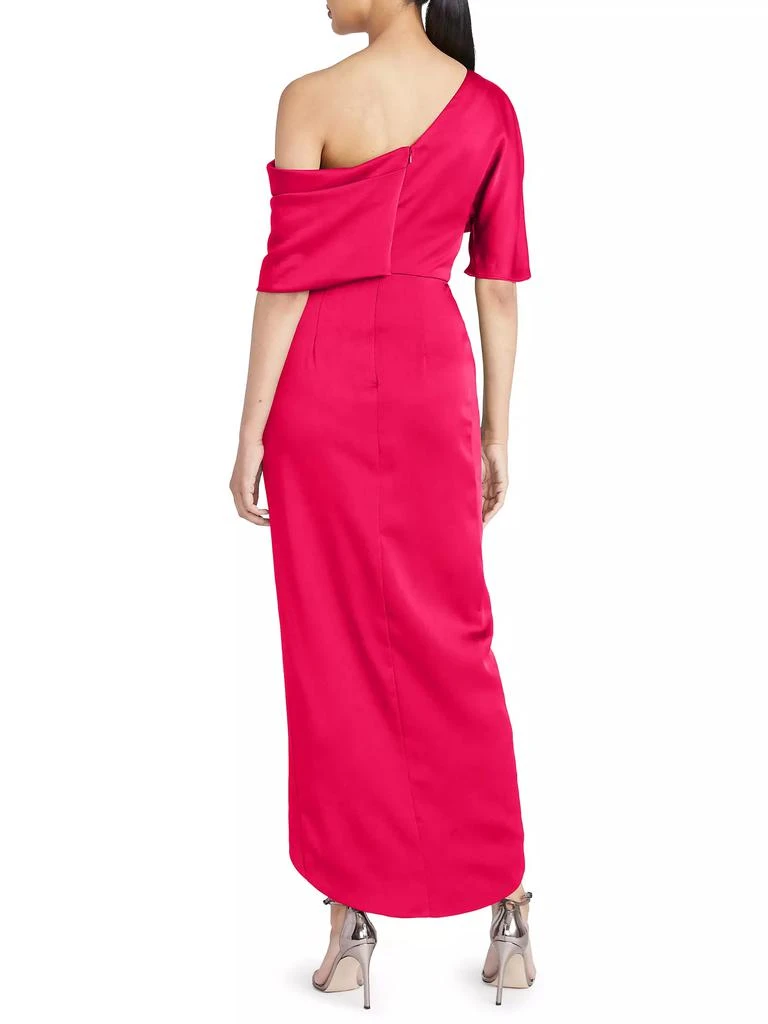 Theia Rayna One-Shoulder Gown 4