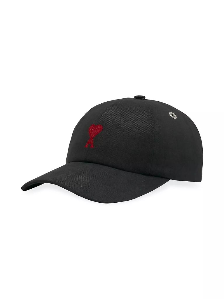 ★AMI ★ Logo Embroidered Baseball キャップ AMI Paris Logo Embroidered Baseball Cap | Harrods US