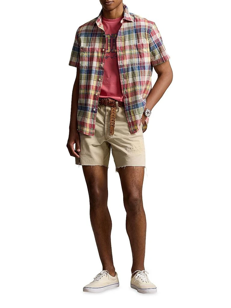 Ralph Lauren Madras Plaid Cotton Shirt 2