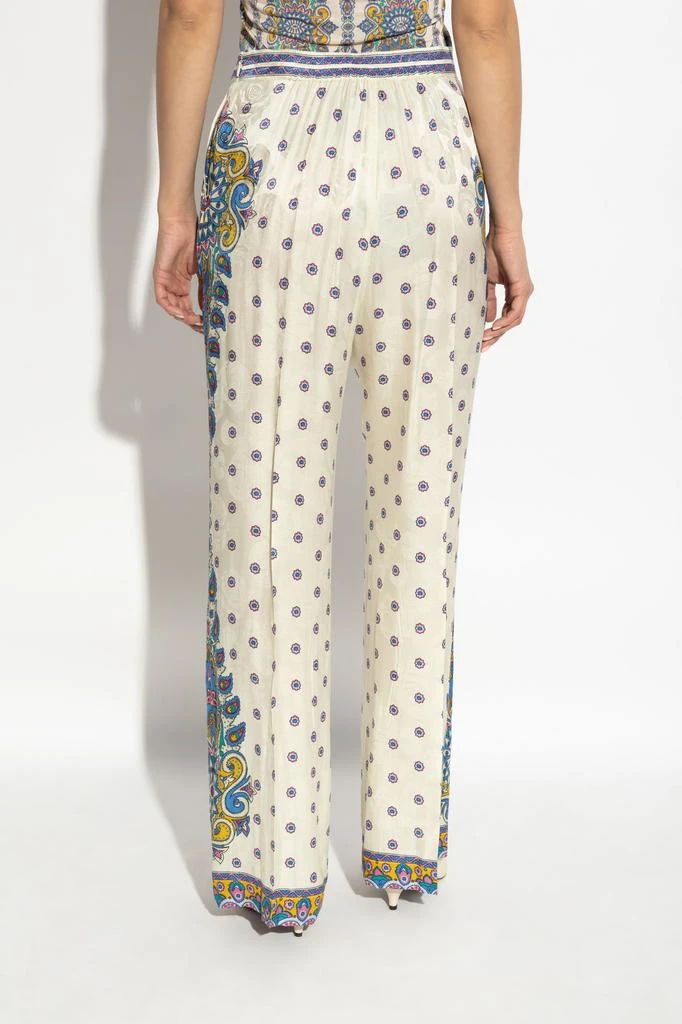 ETRO Trousers with decorative pattern 4