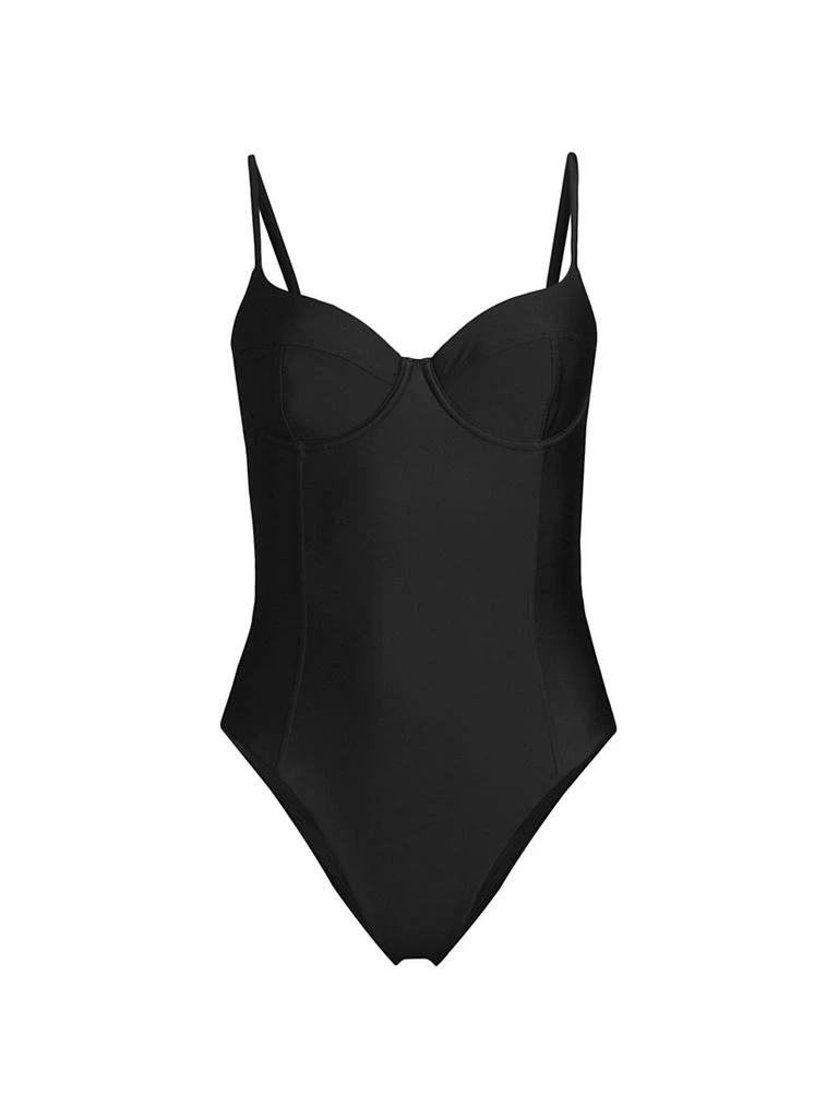 Ramy Brook Jayda Bustier One-Piece Swimsuit 1