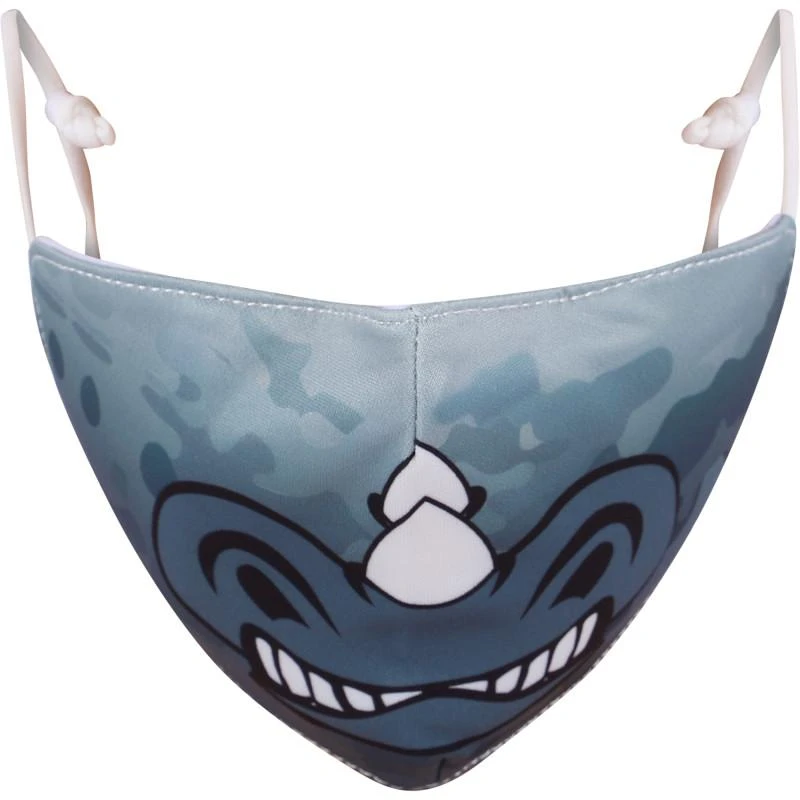 OMG! Accessories Rhino face mask in grey 2