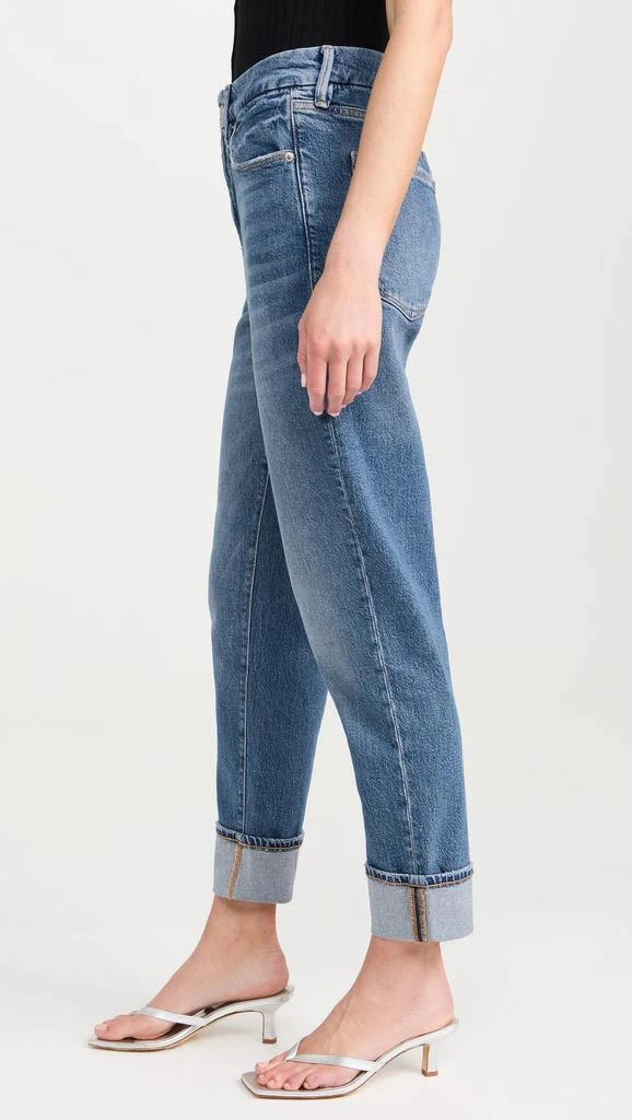 Good American The Weekender Cuffed Jeans 3