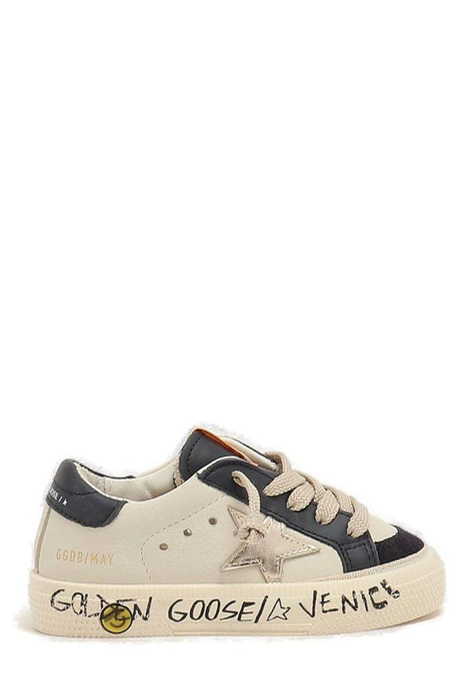 Golden Goose Golden Goose Kids May Lace-Up Sneakers