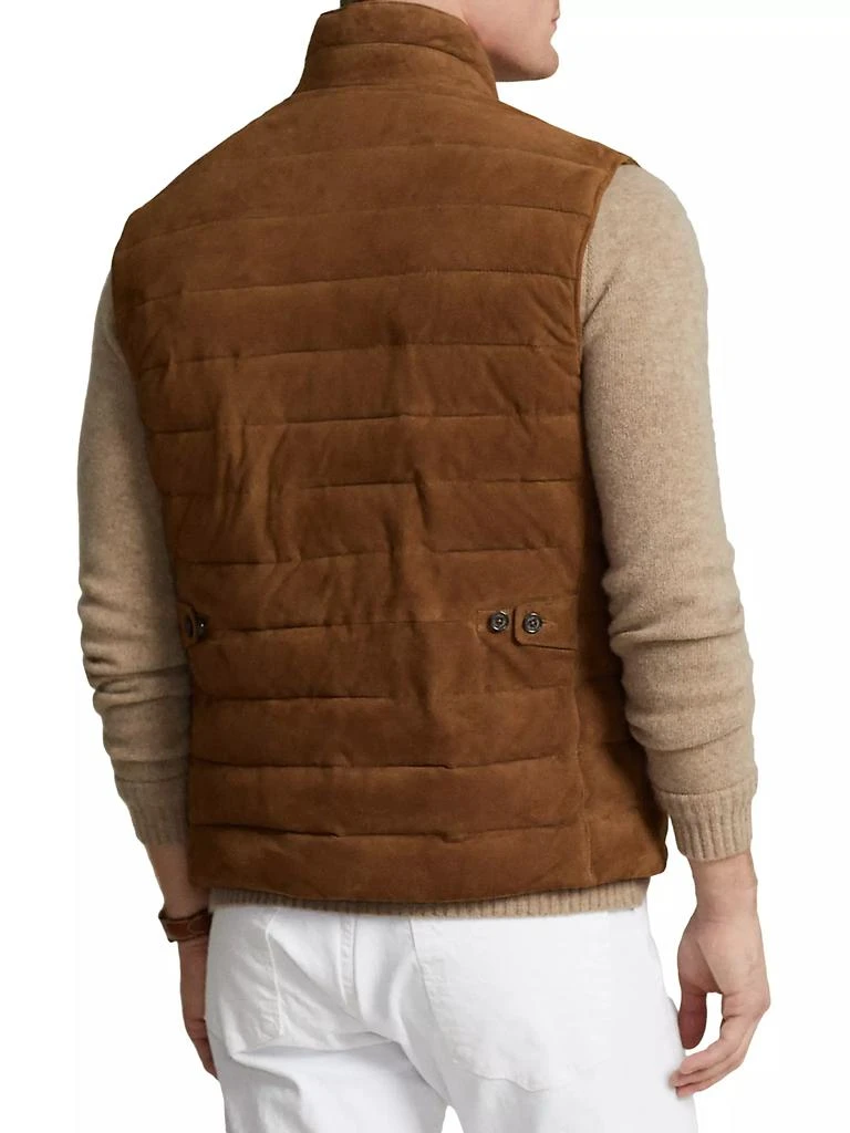 Polo Ralph Lauren South Kent Quilted Suede Vest 4