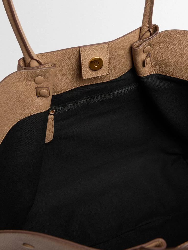 Demellier The New York Grain Leather Tote Bag 5