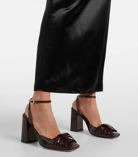 Gianvito Rossi 90 patent leather sandals 4