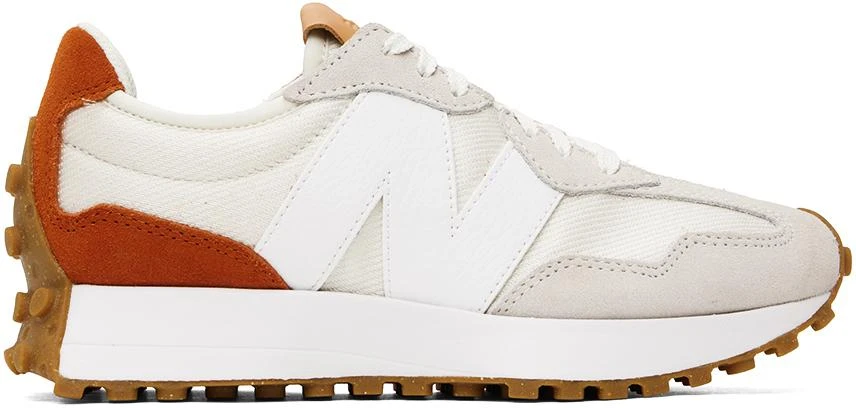 New Balance Off-White & Orange 327 Sneakers 1