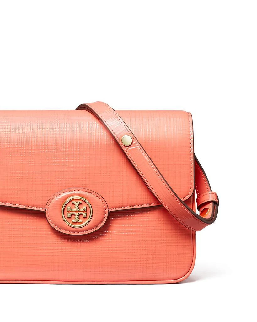 Tory Burch Robinson Crosshatched Convertible Shoulder Bag 4
