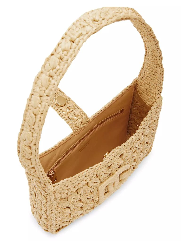 Dolce & Gabbana 3.5 Raffia Logo Shoulder Bag 3