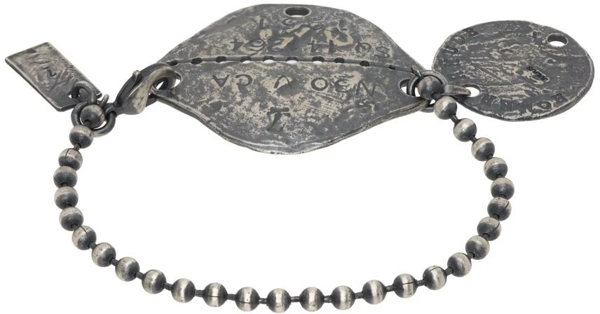 Julius Silver Tag Bracelet 2