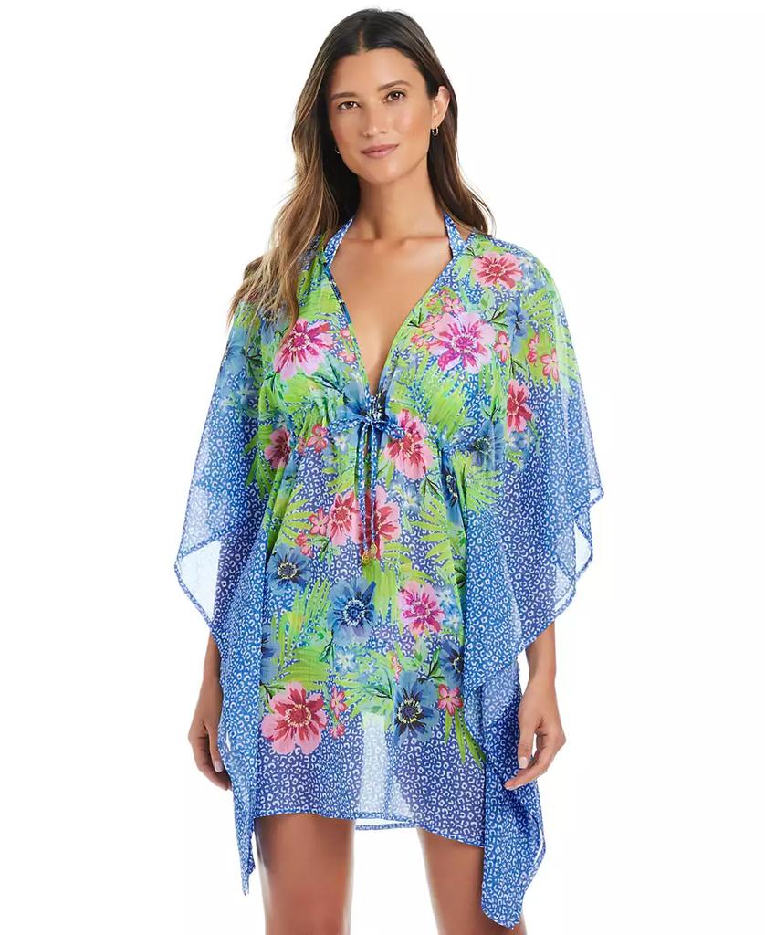 Bleu Rod Beattie Women's Lets Get Away Caftan Swim Cover-Up