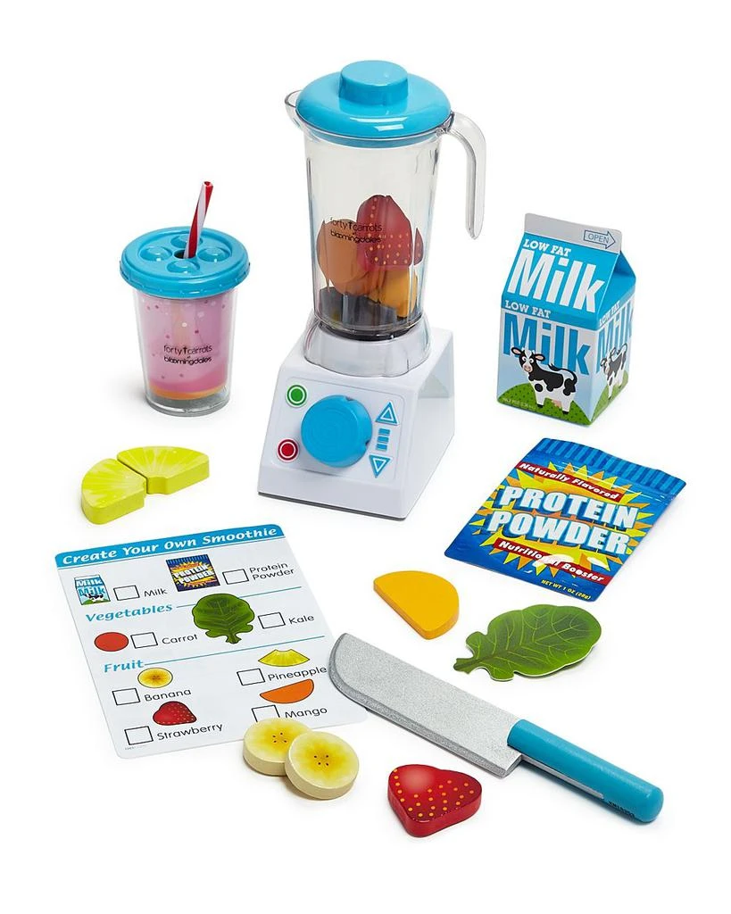 Melissa & Doug Forty Carrots Smoothie Maker Blender Set, Ages 3+ - Exclusive 2