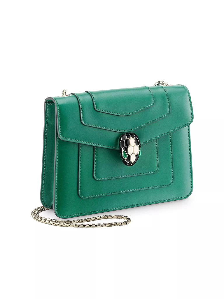 BVLGARI Small Serpenti Leather Crossbody Bag 3