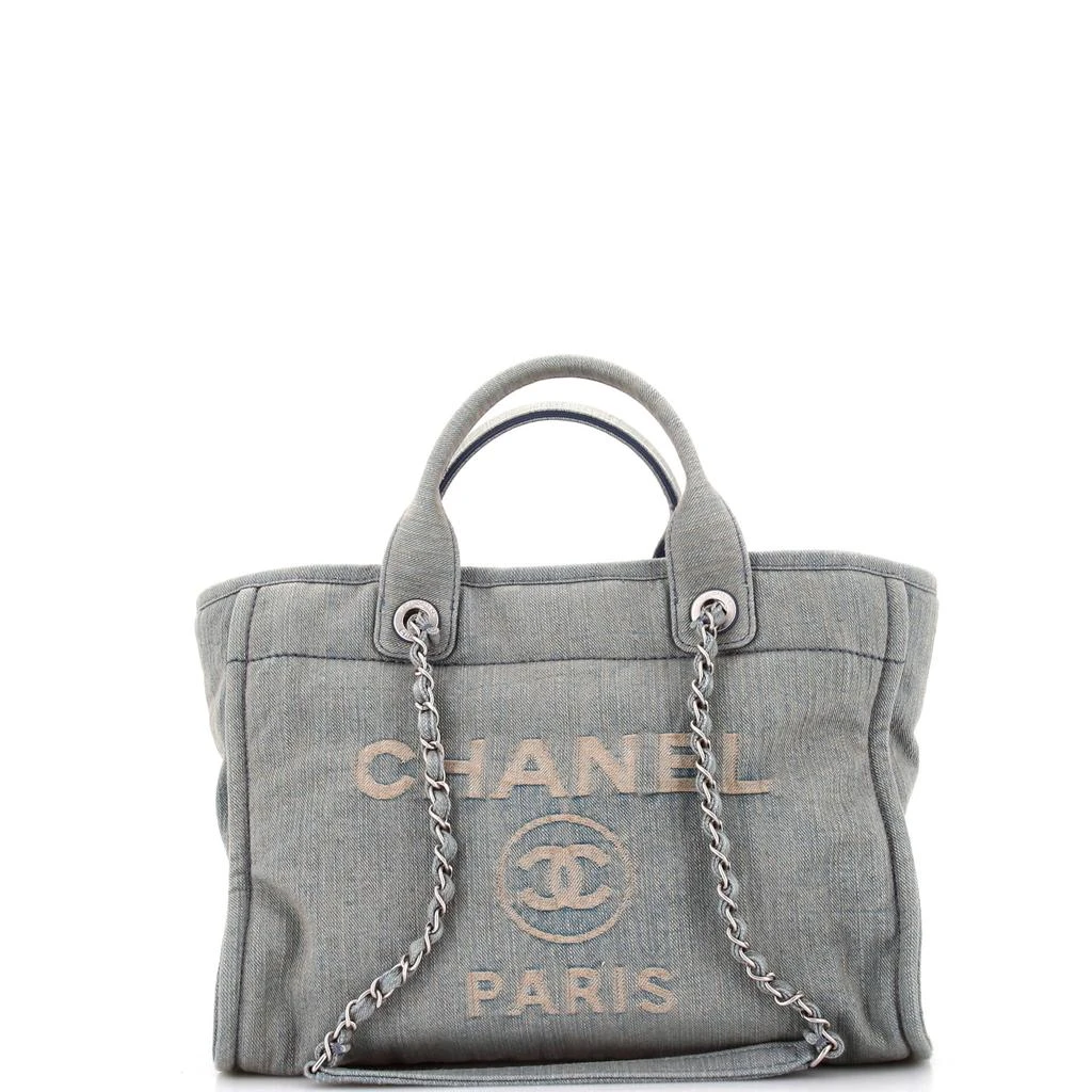 Chanel Deauville NM Tote Denim Small 1