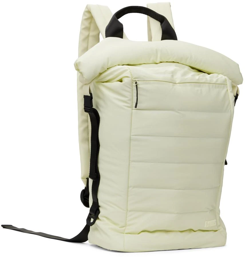 RAINS Yellow Bator Puffer Backpack 2