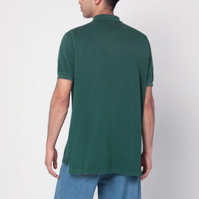 Ralph Lauren WASHED FOREST GREEN COTTON POLO 2