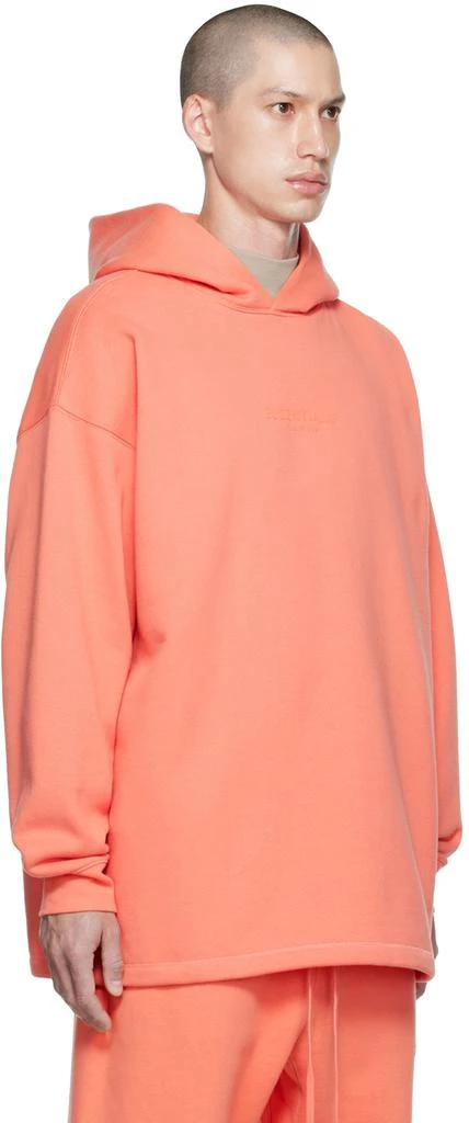 Essentials Pink Relaxed Hoodie 2