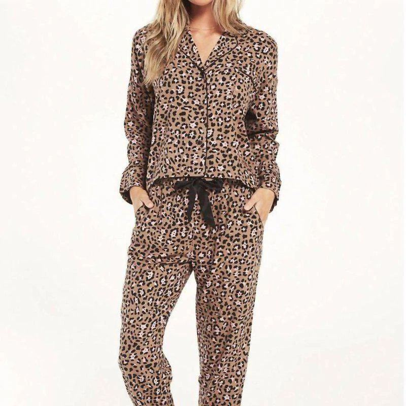 Z Supply Dream State Leopard Pj Set 1