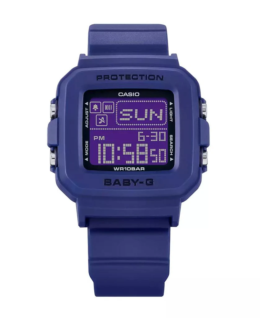 G-Shock G-Shock Women's Digital Navy Resin Watch, 39mm BGD10K-2 1