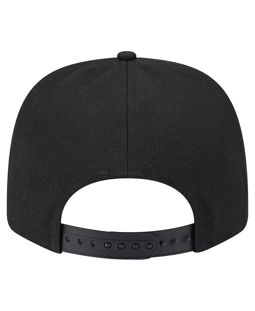 New Era Men's Black Las Vegas Raiders Gameday Multi Rope 9SEVENTY Stretch-Snap Hat 4