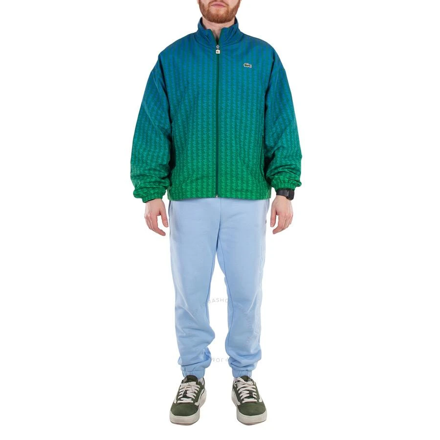 Lacoste Monogram Ombre Showerproof Track Jacket 1
