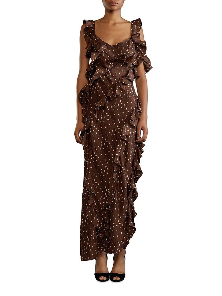 chinese dress ladies Cynthia Rowley | Garbo Silky Lace Dress | Xs main image 1