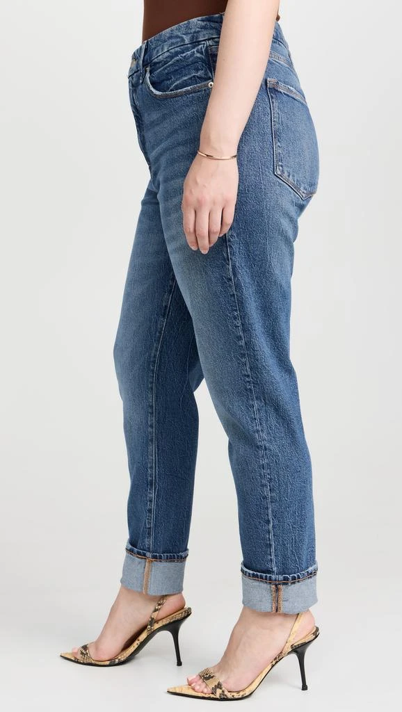 Good American The Weekender Cuffed Jeans 10