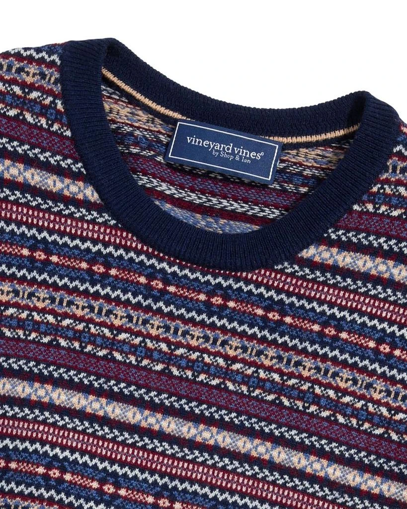 Vineyard Vines Fair Isle Crewneck Sweater 6