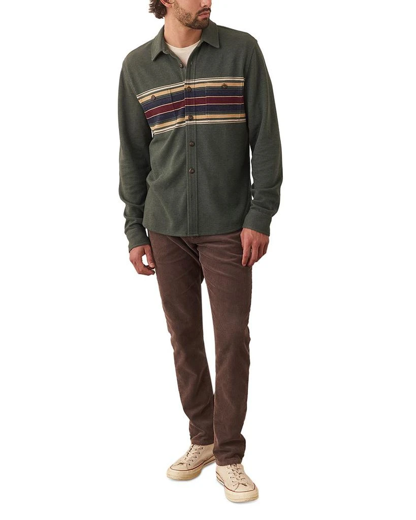 Marine Layer Pacifica Regular Fit Stretch Twill Shirt 2