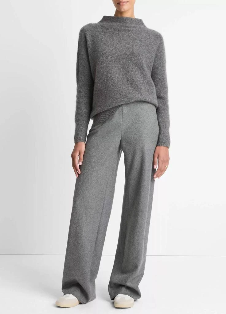 Vince Vince - High Waist Wool Blend Bias Pant