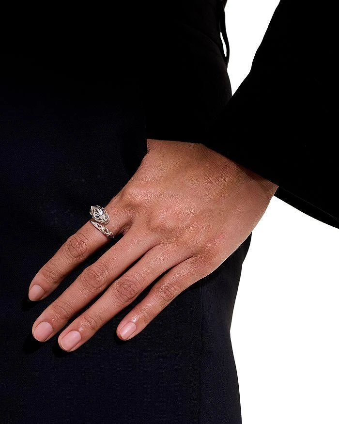 John Hardy Sterling Silver or Yellow Gold Naga Ring 7