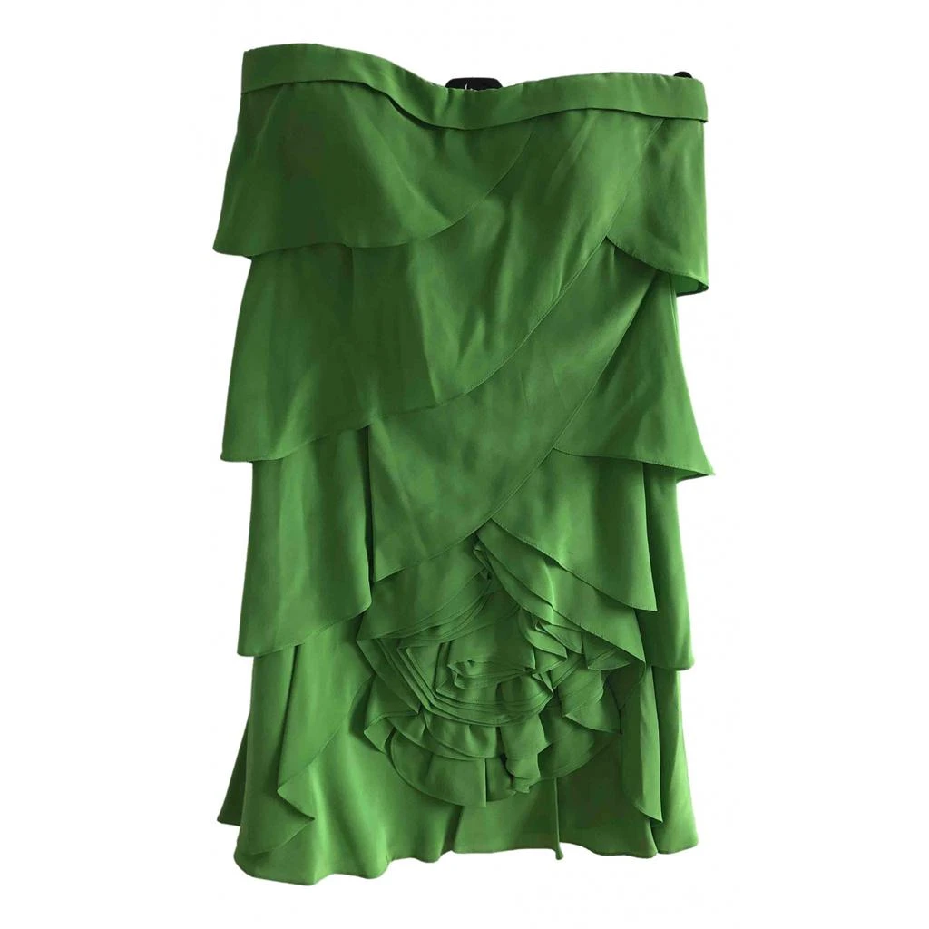 Aidan Mattox Aidan Mattox Silk mid-length dress 1
